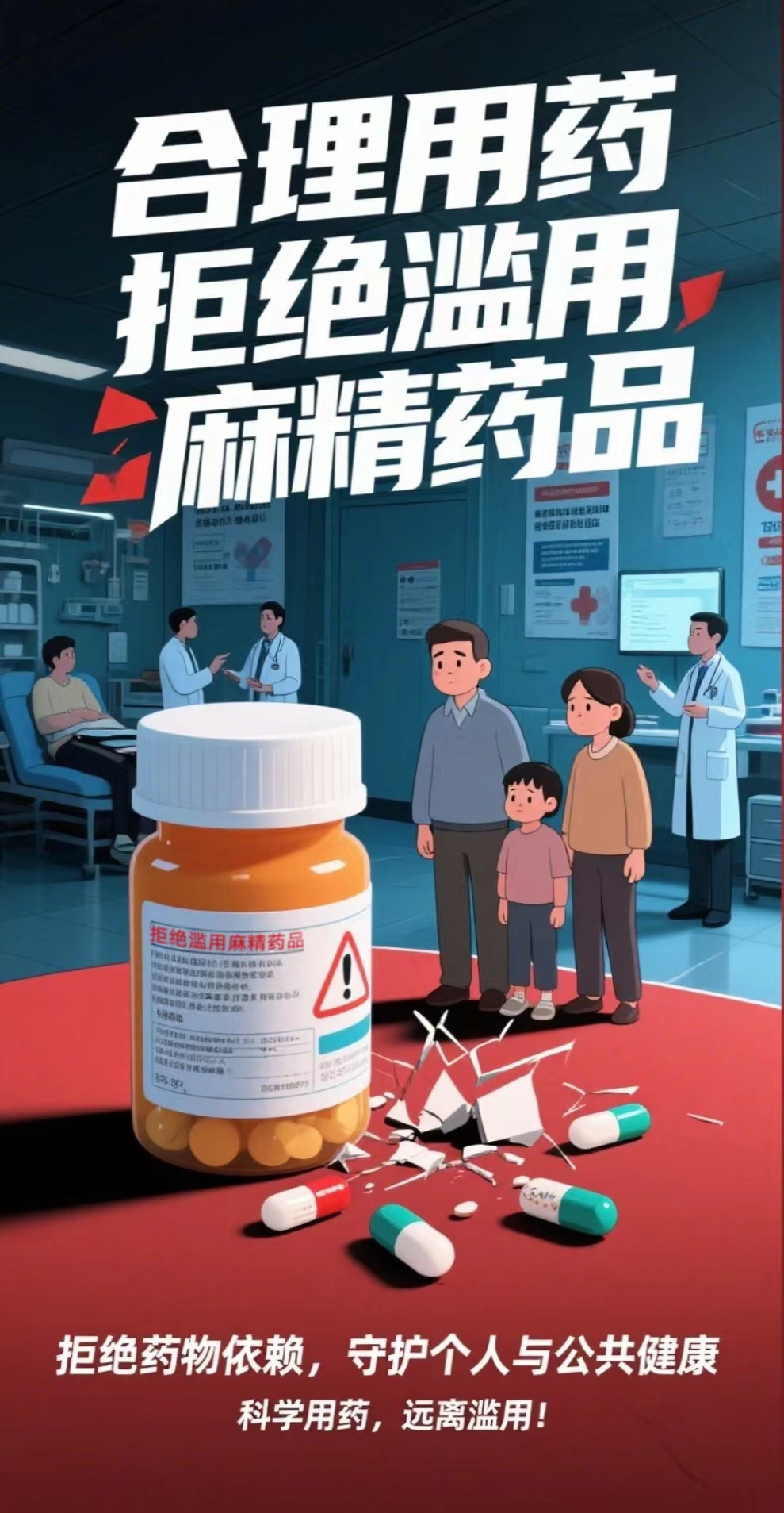 24.《合理用药，拒绝滥用麻精药品》（湖南省禁毒办选送）.jpg