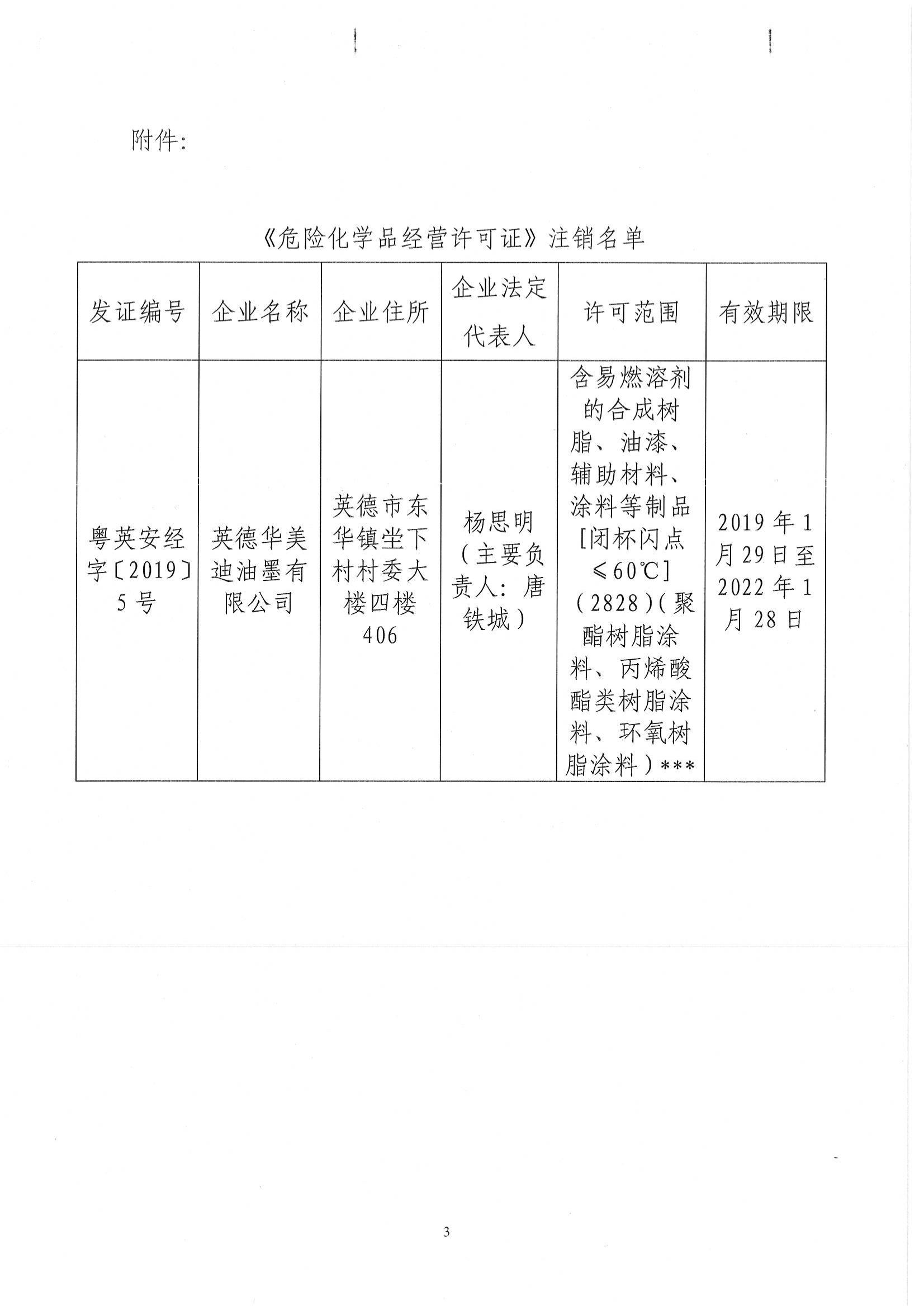 英应急〔2022〕27 号 英德市应急管理局关于依法注销英德华美迪油墨有限公司《危险化学品经营许可证》的通告_02.jpg